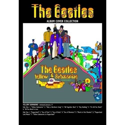 Picture of Beatles Postcard Card: The Beatles "Yellow Submarine" (Giant)
