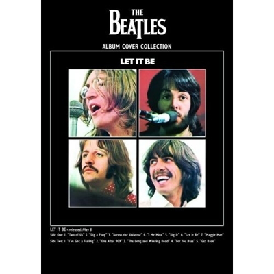 Picture of Beatles Postcard Card: The Beatles "Let It Be" (Giant)
