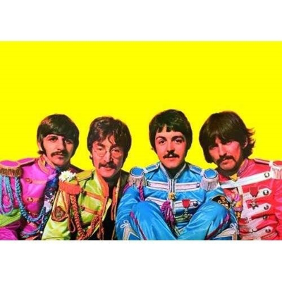 Picture of Beatles Postcard Card: The Beatles "Sgt. Pepper Portrait" (Giant)