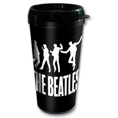 Picture of Beatles Travel Mug: The Beatles "Drop T" Twist