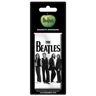 Picture of Beatles Bookmark: Magnetic Bookmark White Iconic Image