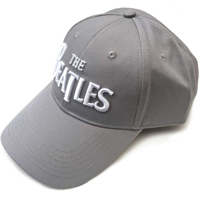 Picture of Beatles Cap: The Beatles Drop T Logo  (Grey)