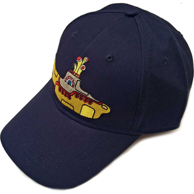 Picture of Beatles Cap: Baseball Style Yellow Submarine (Navy Blue)