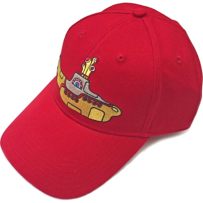 Picture of Beatles Cap: Baseball Style Yellow Submarine (Red)