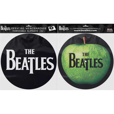 Picture of Beatles Slipmat Set: Drop T Logo & Apple