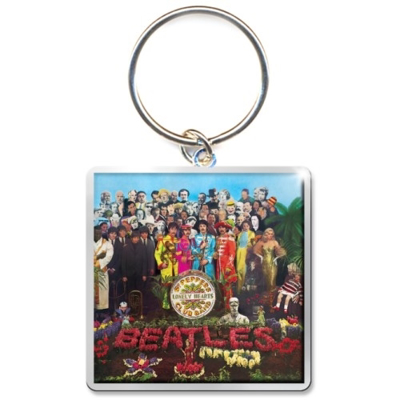 Picture of Beatles Keychain:  Sgt Pepper Album