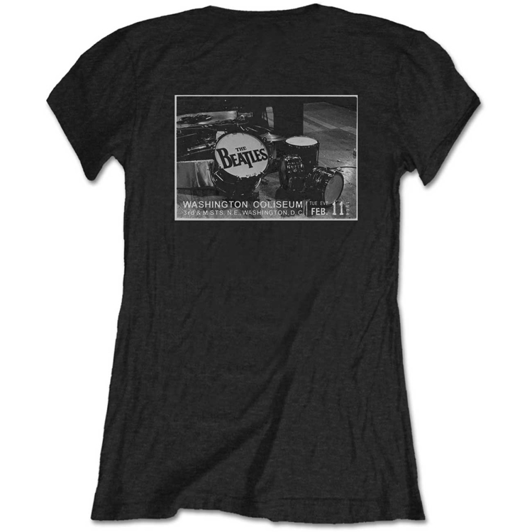 Picture of Beatles Jr's T-Shirt: Washington Coliseum Drum Roll Please Ladies