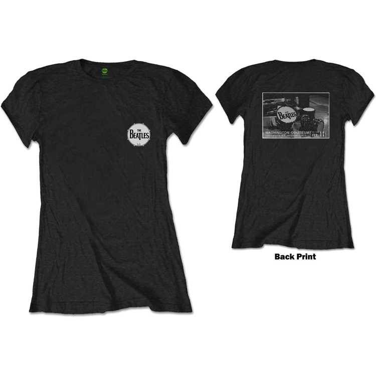 Picture of Beatles Jr's T-Shirt: Washington Coliseum Drum Roll Please Ladies