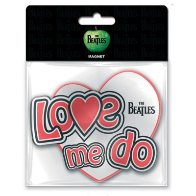 Picture of Beatles Rubber Car Magnet: Love Me Do