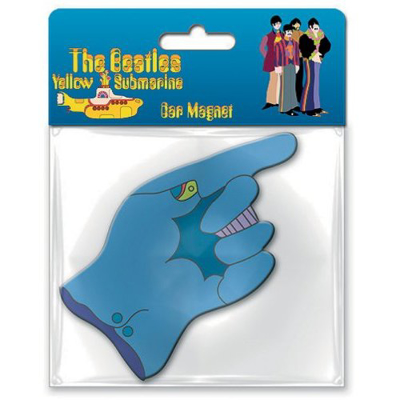 Picture of Beatles Rubber Car Magnet:  The Flying Glove