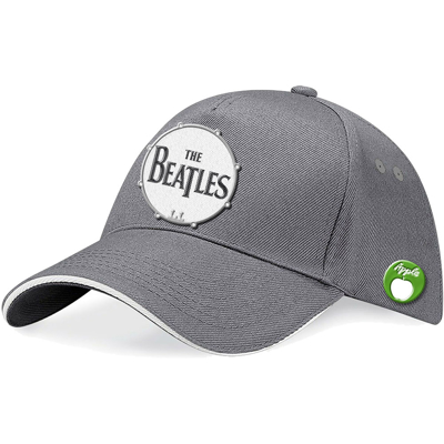 Picture of Beatles Cap: Baseball  Style Drum in Grey