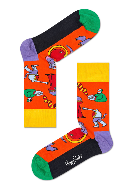 Picture of Beatles Socks: Happy Socks Men's Monsters Sock