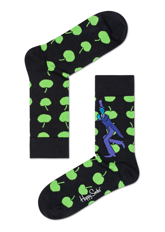 Picture of Beatles Socks: Happy Socks Men's Apple Socks