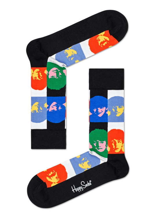 Picture of Beatles Socks: Happy Socks Women's Hard Day's Night Socks