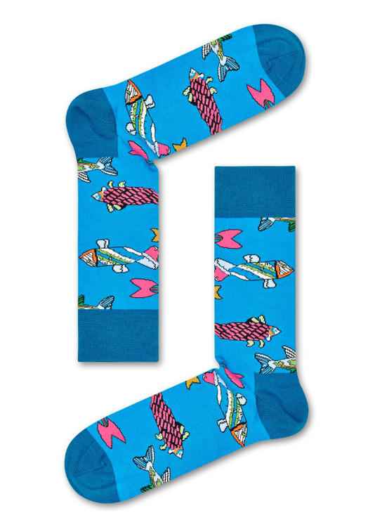 Picture of Beatles Socks: Happy Socks Women's Fish & Whales Socks