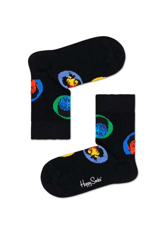 Picture of Beatles Socks: Happy Socks Kid's Box Set 4 Pairs of Socks