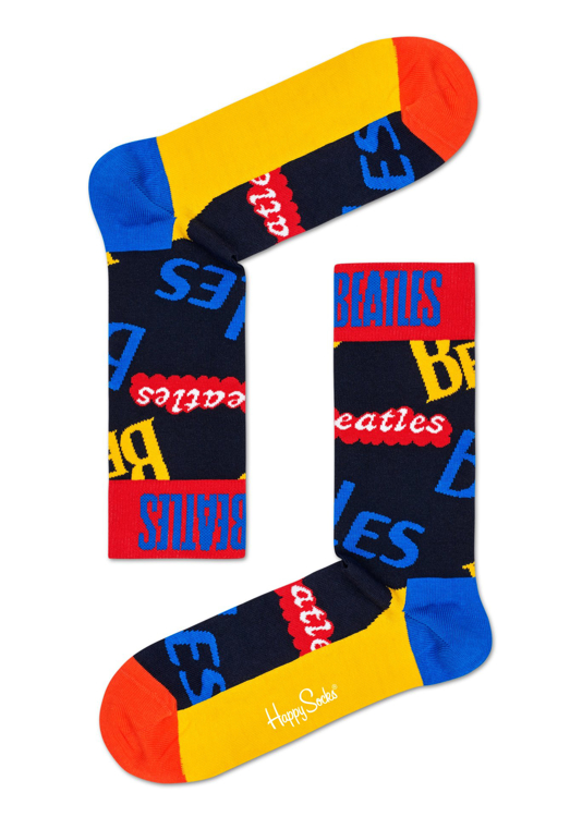 Picture of Beatles Socks: Happy Socks Unisex LP SIZE BOXSET 6 pairs of Socks