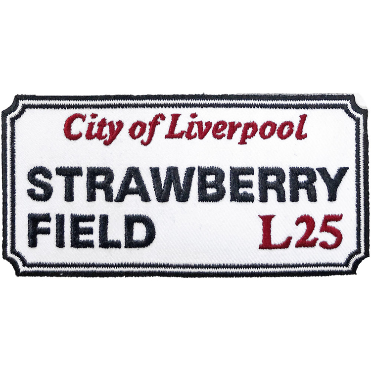 Picture of Beatles Patches: Strawberry Field, Liverpool Sign