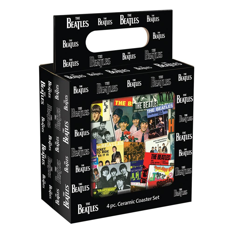 Picture of Beatles Coasters:  Single Covers Ceramic Coasters