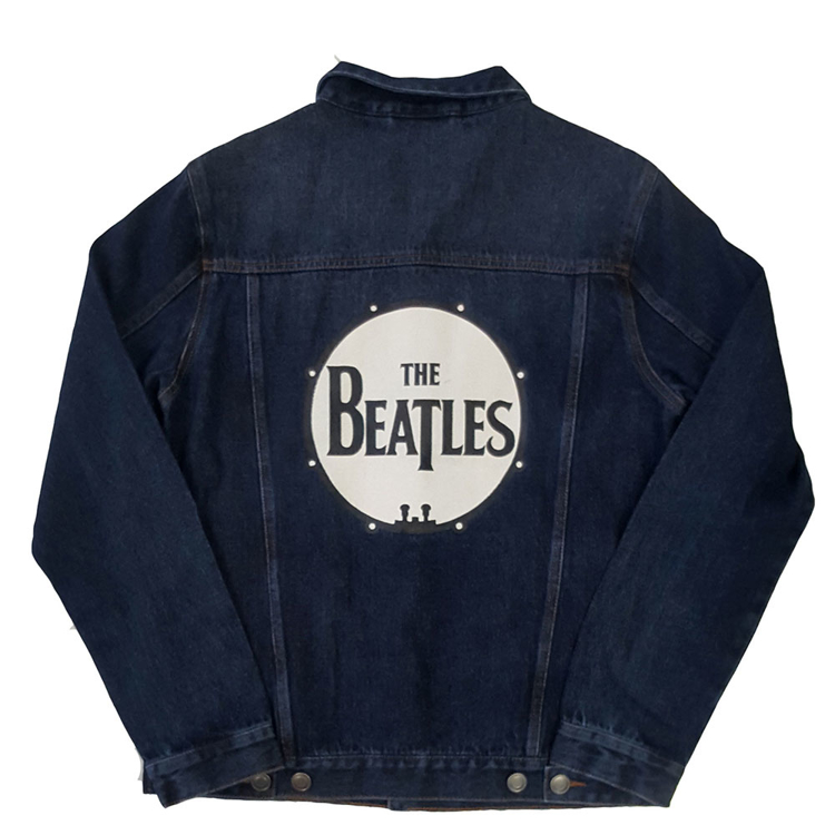 Picture of Beatles Jacket: Denim-Jean Jacket Drum Logo