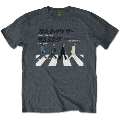 Picture of Beatles Adult T-Shirt: Beatles Abbey Road Japanese