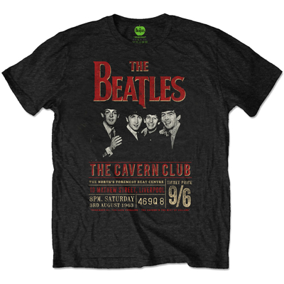 Picture of Beatles Adult T-Shirt: The Beatles Cavern 1963 Eco Tee Shirt
