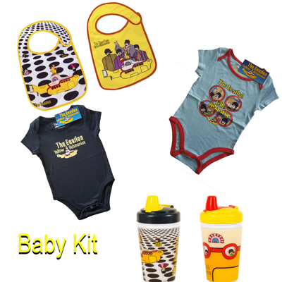 Picture of Beatles Baby Gift: Yellow Submarine Baby Starter Kit