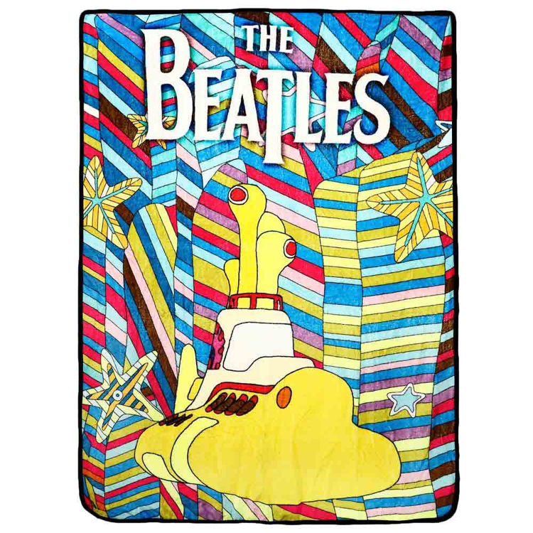 Picture of Beatles Blanket: The Beatles "Yellow Submarine" Fleece Throw