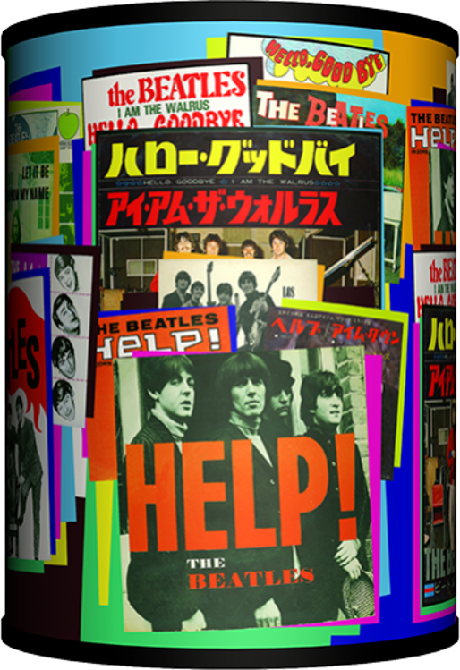 Picture of Beatles Lamp Shades: Beatles Single Covers Japan