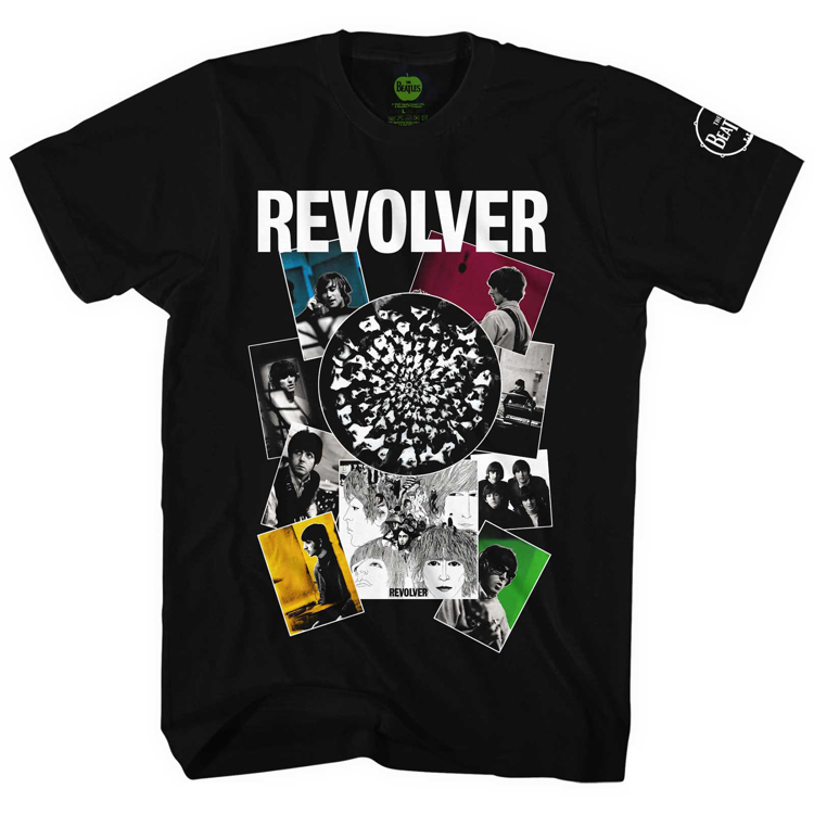 Picture of Beatles Adult T-Shirt: Beatles Revolver Montage