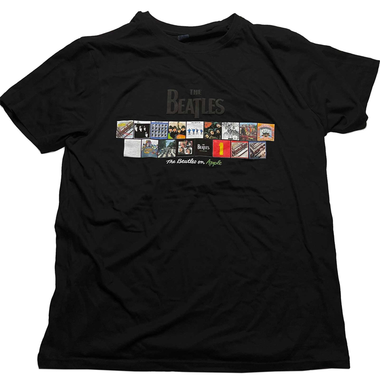 Picture of Beatles Adult T-Shirt: Unisex  Albums on Apple