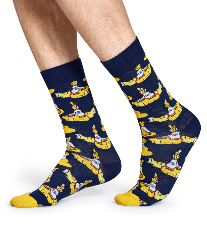 Picture of Beatles Socks: Happy Socks Men's Yellow Submarine