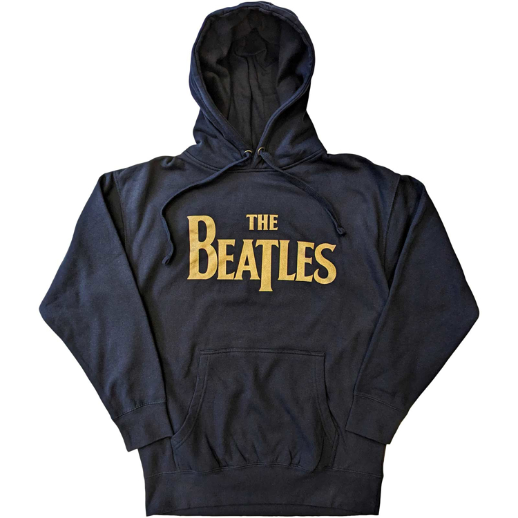Picture of Beatles Hoodie: Unisex Pullover Drop T Gold Logo