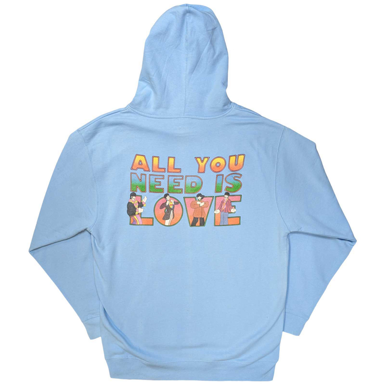 Picture of Beatles Hoodie: Unisex Pullover "All you need is love"