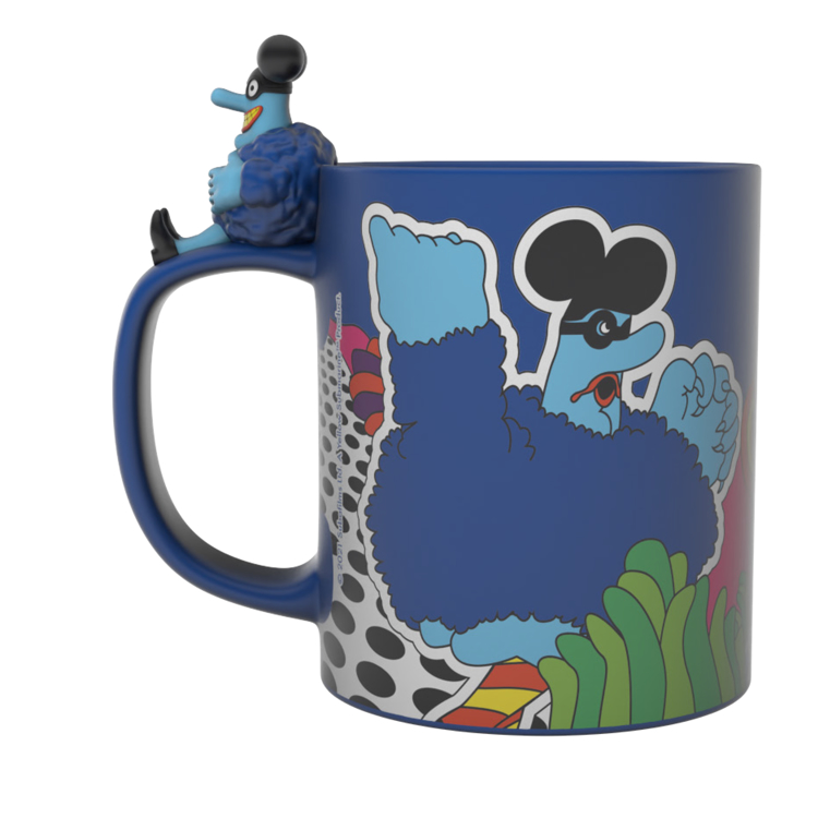 Picture of Beatles Mug: Yellow Submarine Blue Meanie 16oz