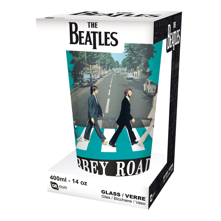 Picture of Beatles Drinkware: "Abbey Road" Single Glass 14oz