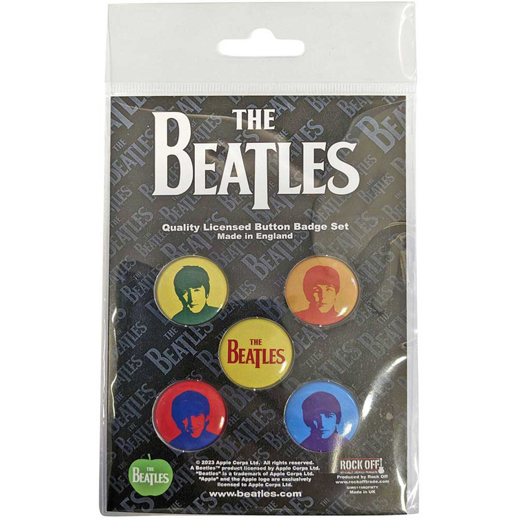 Picture of Beatles Buttons: John, Paul, George & Ringo