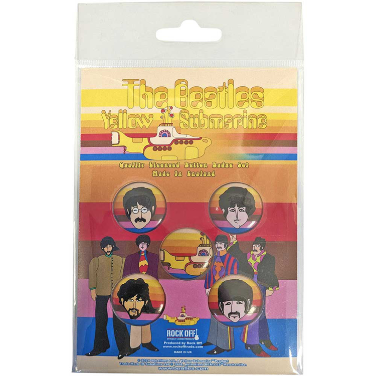 Picture of Beatles Buttons: Yellow Submarine Portrait