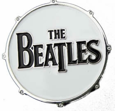 Show details for Beatles Pins: The Beatles "Drum" large pin Picture of Beatles Pins: The Beatles "Drum" large pin