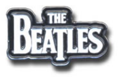 Show details for Beatles Pins: The Beatles Classic logo pin-small Picture of Beatles Pins: The Beatles Classic logo pin-small
