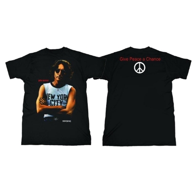 Show details for T-Shirt: Lennon-New York City in COLOR Picture of T-Shirt: Lennon-New York City in COLOR