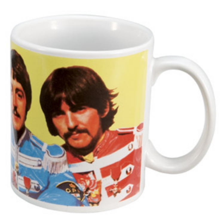 Picture of Beatles Mug: The Beatles Sgt. Pepper's 12 oz. Decal Mug