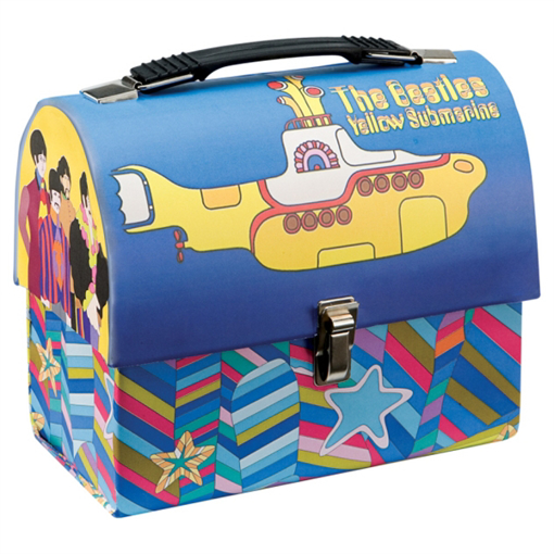Beatles Lunch Box The Beatles "Yellow Submarine" Dome Lunch Box