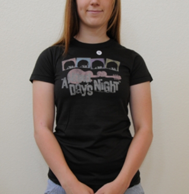 Show details for Beatles T-Shirt: Junk Food Beatles Hard Day's Night T-Shirt (Short Sleeved) Picture of Beatles T-Shirt: Junk Food Beatles Hard Day's Night T-Shirt (Short Sleeved)