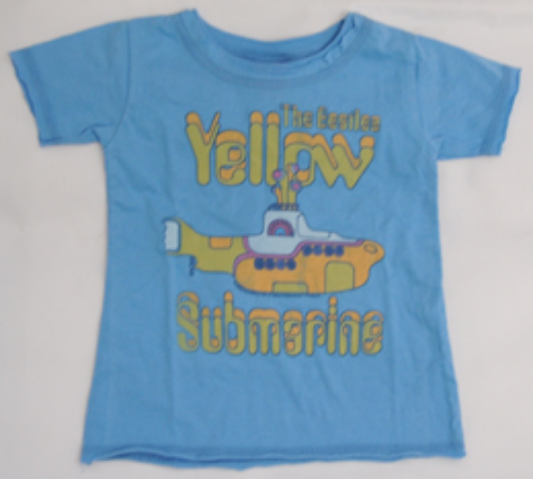 Picture of Beatles T-Shirt: Cute ToddlerYellow Sub in Blue