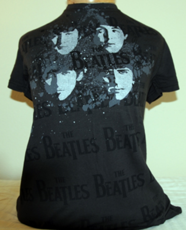 Picture of Beatles T-Shirt: The Beatles Junior Elegant Spray in Coal