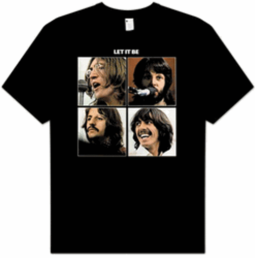 Beatles T-Shirt: The Beatles Let It Be 