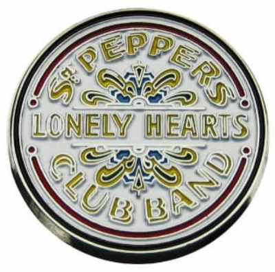 Show details for Beatles Pins: Sgt. Pepper's Lonely Hearts Club Band pin Picture of Beatles Pins: Sgt. Pepper's Lonely Hearts Club Band pin