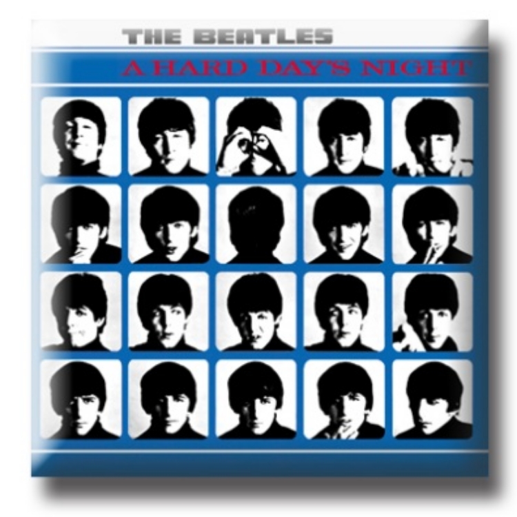 Picture of Beatles Pin: Beatles "A Hard Day's Night" flat pin