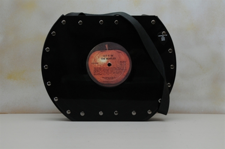 Picture of Beatles Original Record Purse/Bag:The Beatles - Let It Be